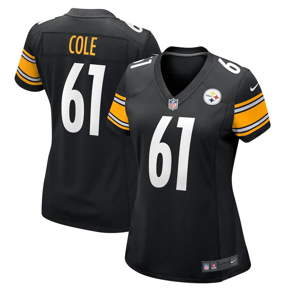 Mason Cole Pittsburgh Steelers Women’s Game Player Jersey – Black