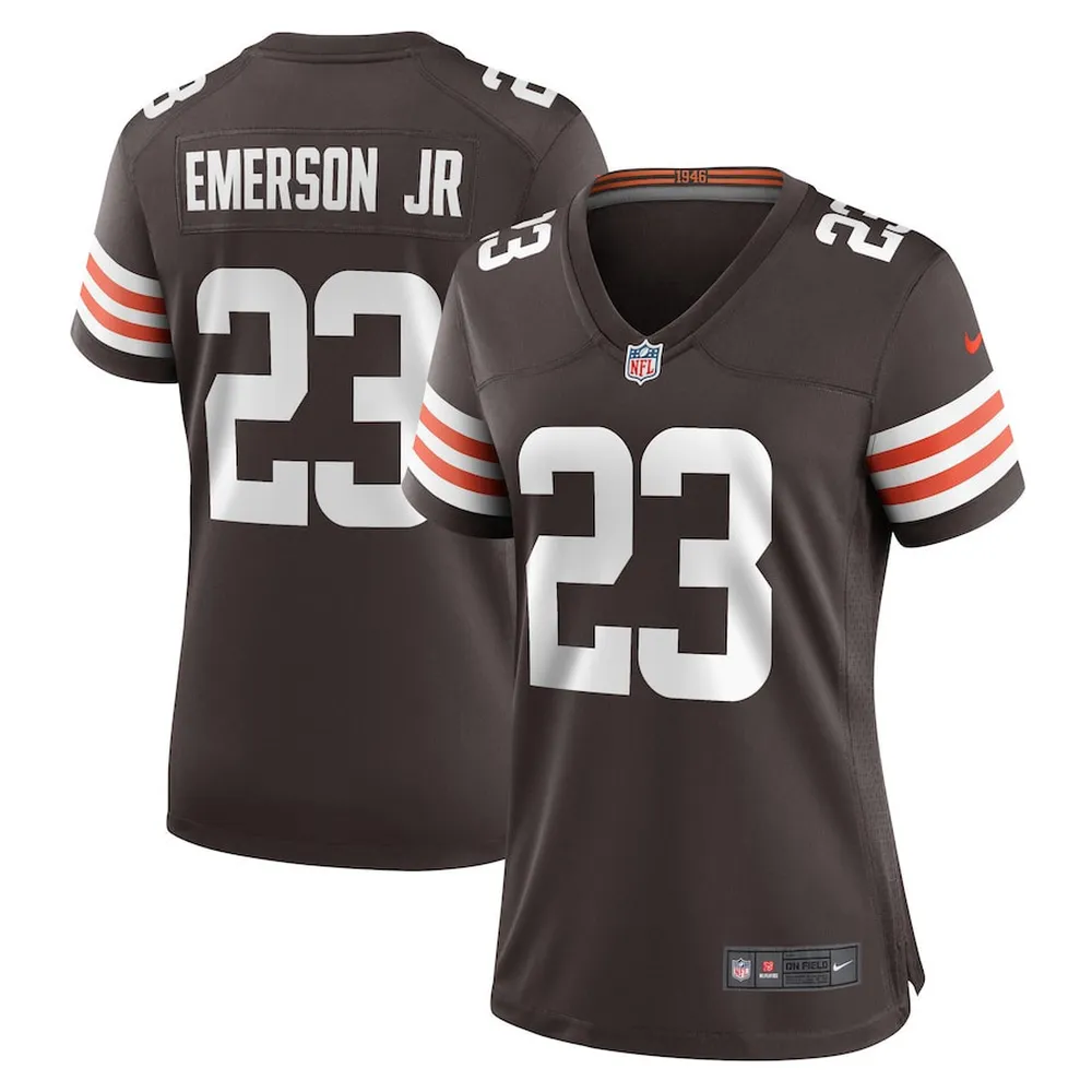 Martin Emerson Jr. Cleveland Browns Women’s Game Player Jersey – Brown