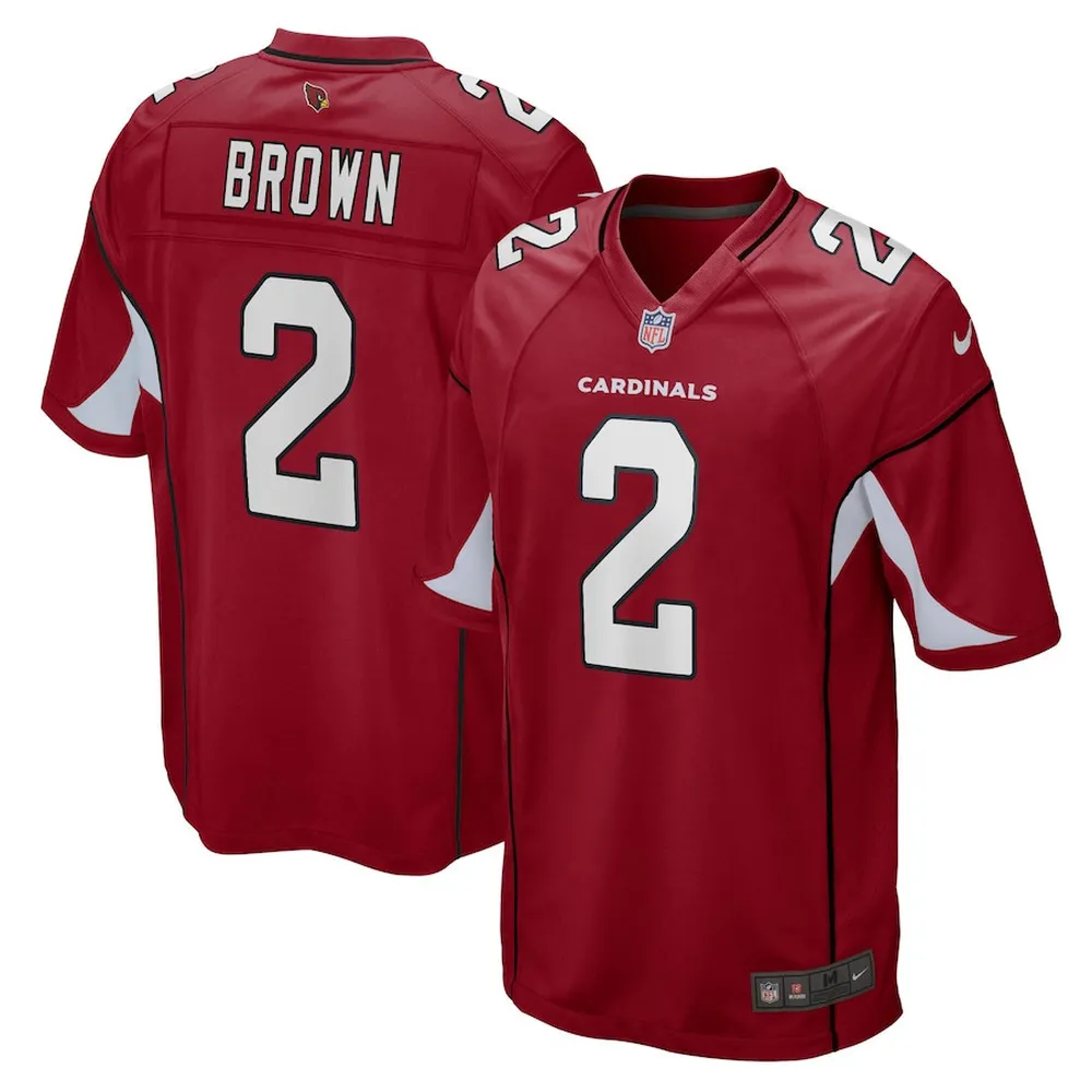 Marquise Brown Arizona Cardinals Game Player Jersey – Cardinal