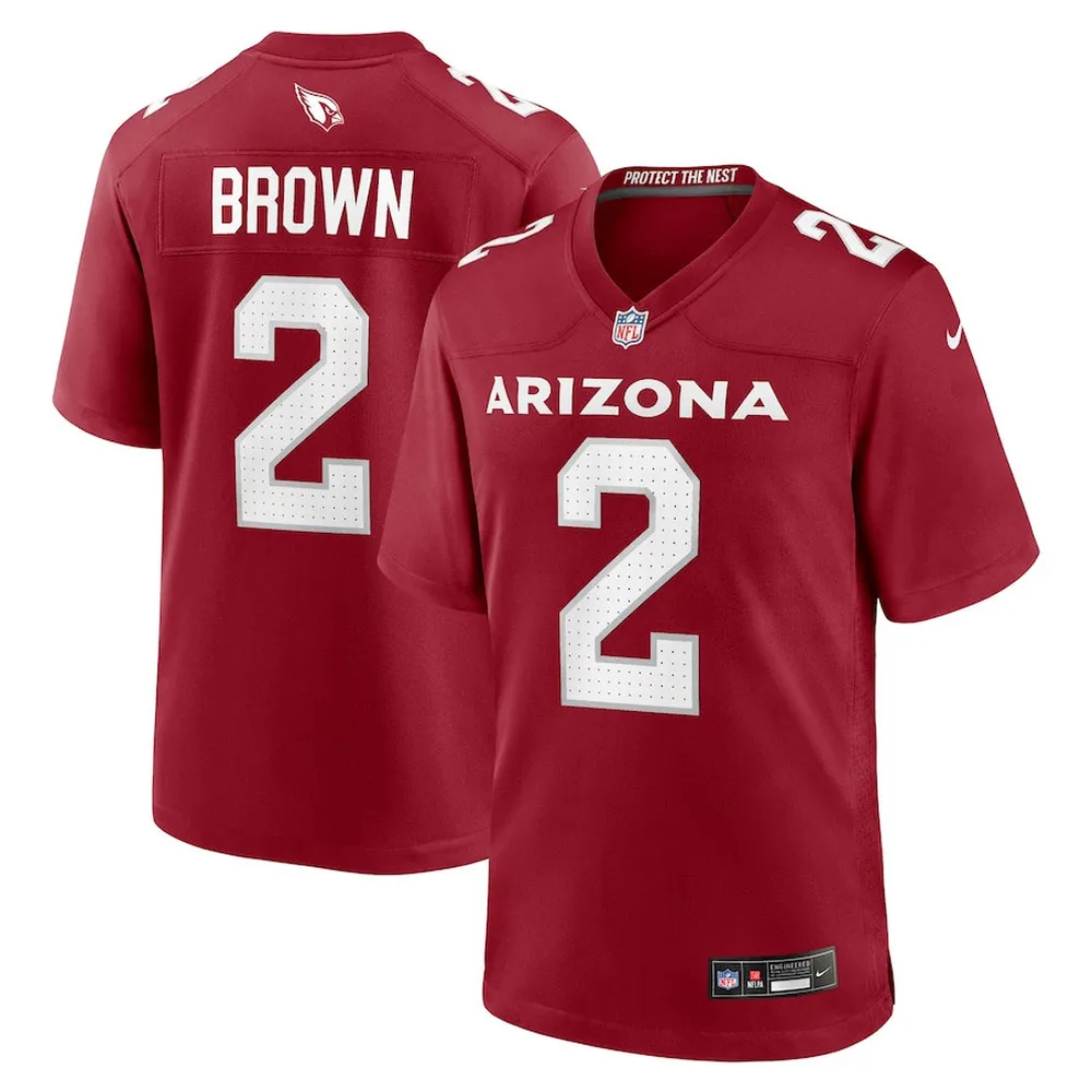 Marquise Brown 2 Arizona Cardinals Women’s Home Game Jersey – Cardinal