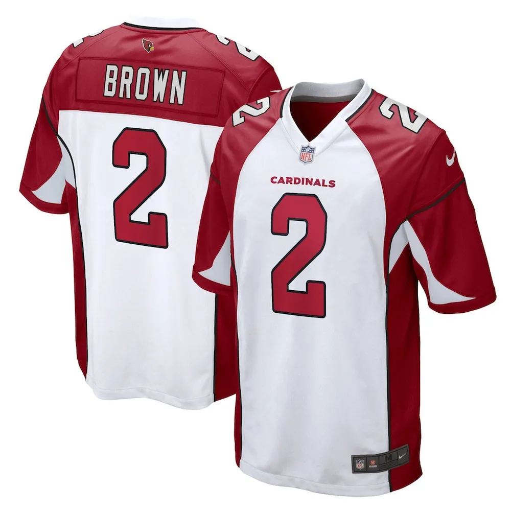 Marquise Brown Arizona Cardinals Game Player Jersey – White