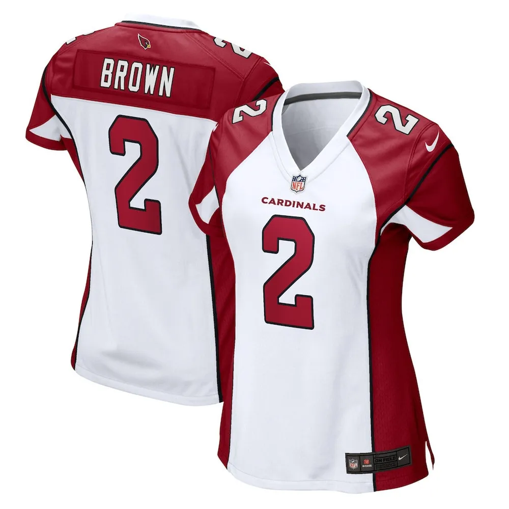 Marquise Brown Arizona Cardinals Women’s Game Player Jersey – White