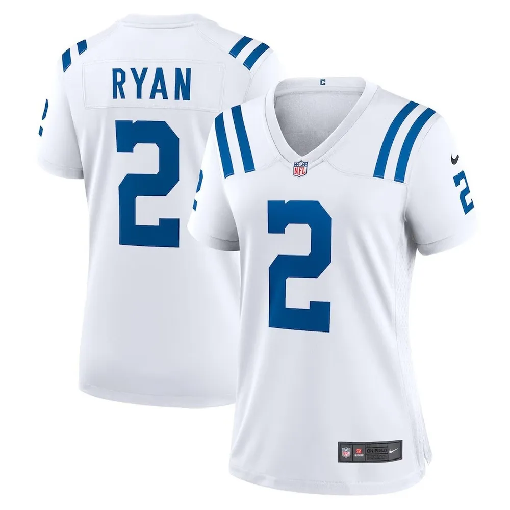 Matt Ryan 2 Indianapolis Colts Women’s Game Jersey – White