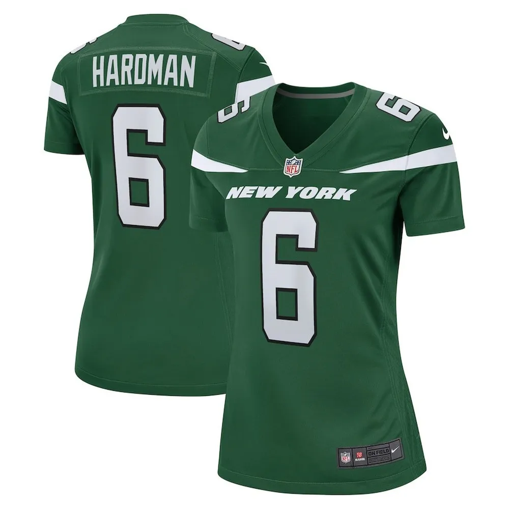 Mecole Hardman New York Jets Women’s Player Game Jersey – Gotham Green