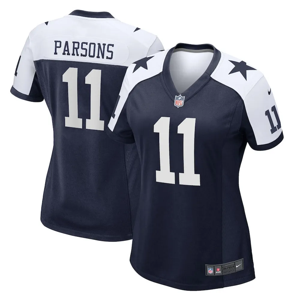 Micah Parsons 11 Dallas Cowboys Women’s Alternate Game Jersey – Navy