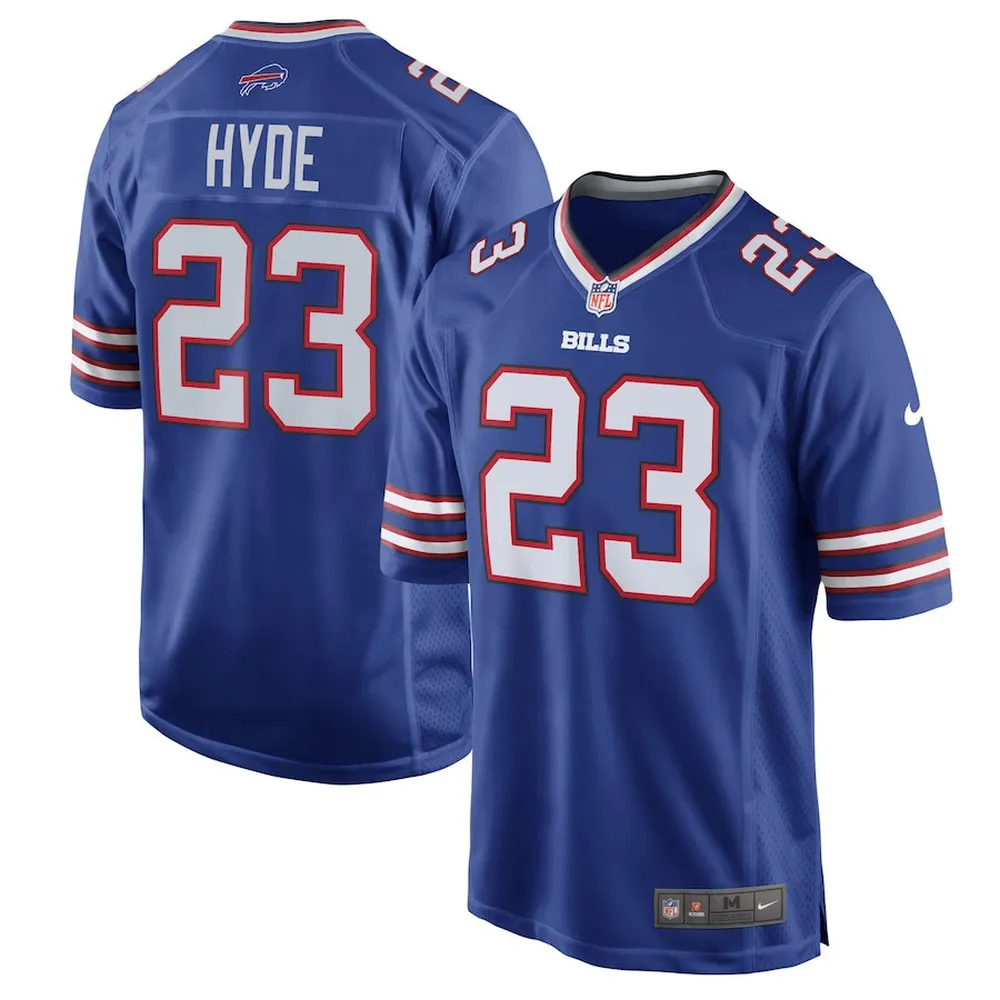 Micah Hyde 23 Buffalo Bills Team Game Jersey – Royal