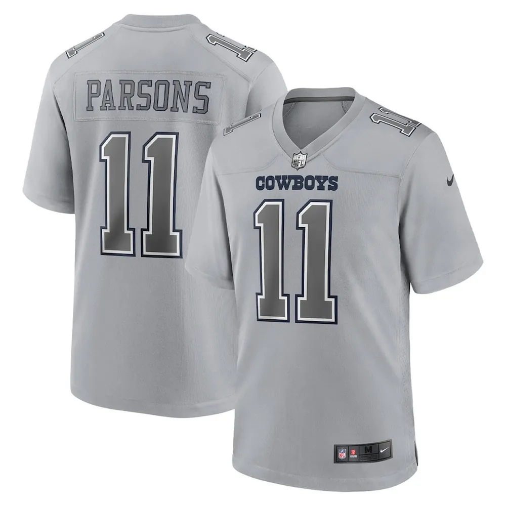 Micah Parsons Dallas Cowboys Atmosphere Fashion Game Jersey – Gray