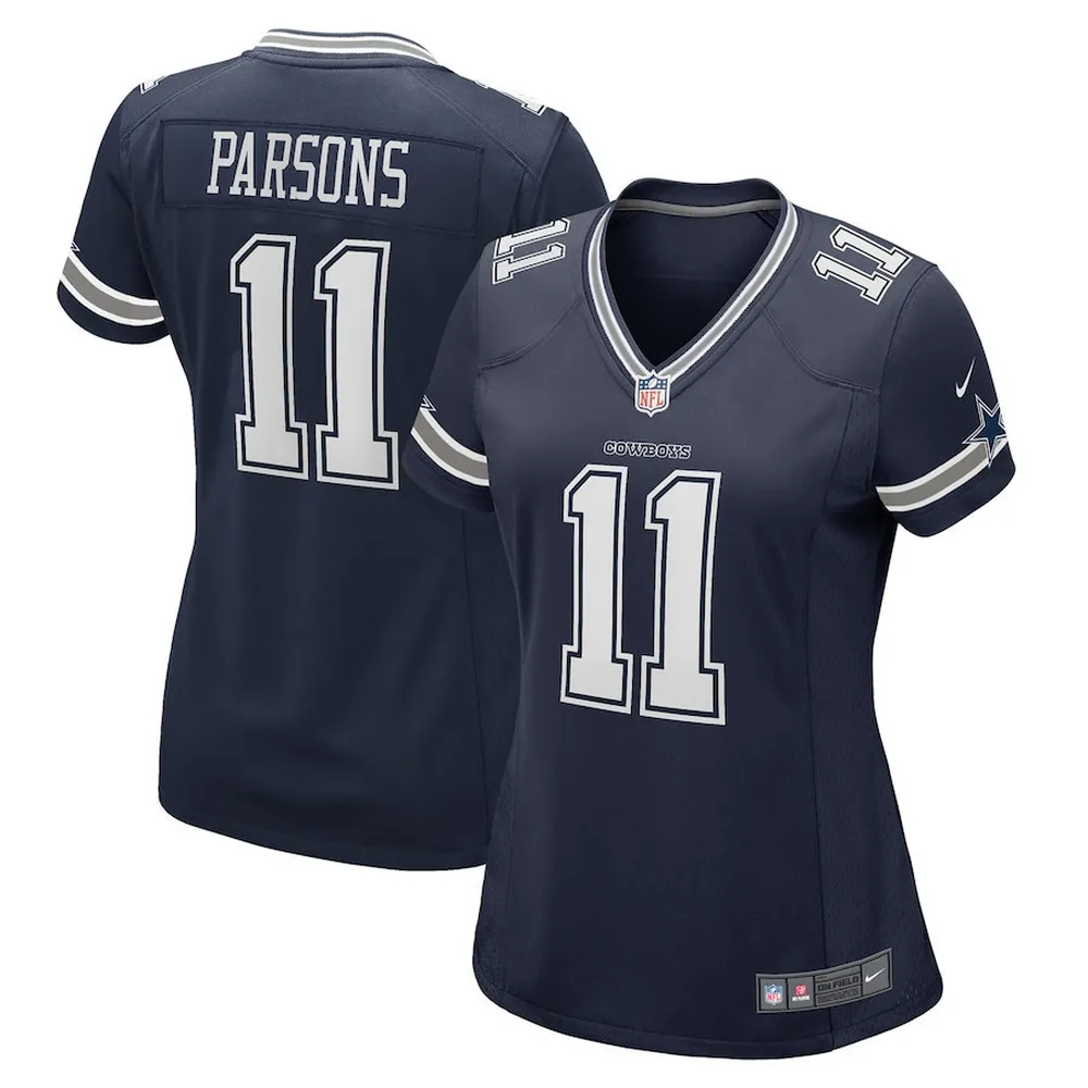 Micah Parsons 11 Dallas Cowboys Women’s Game Player Jersey – Navy