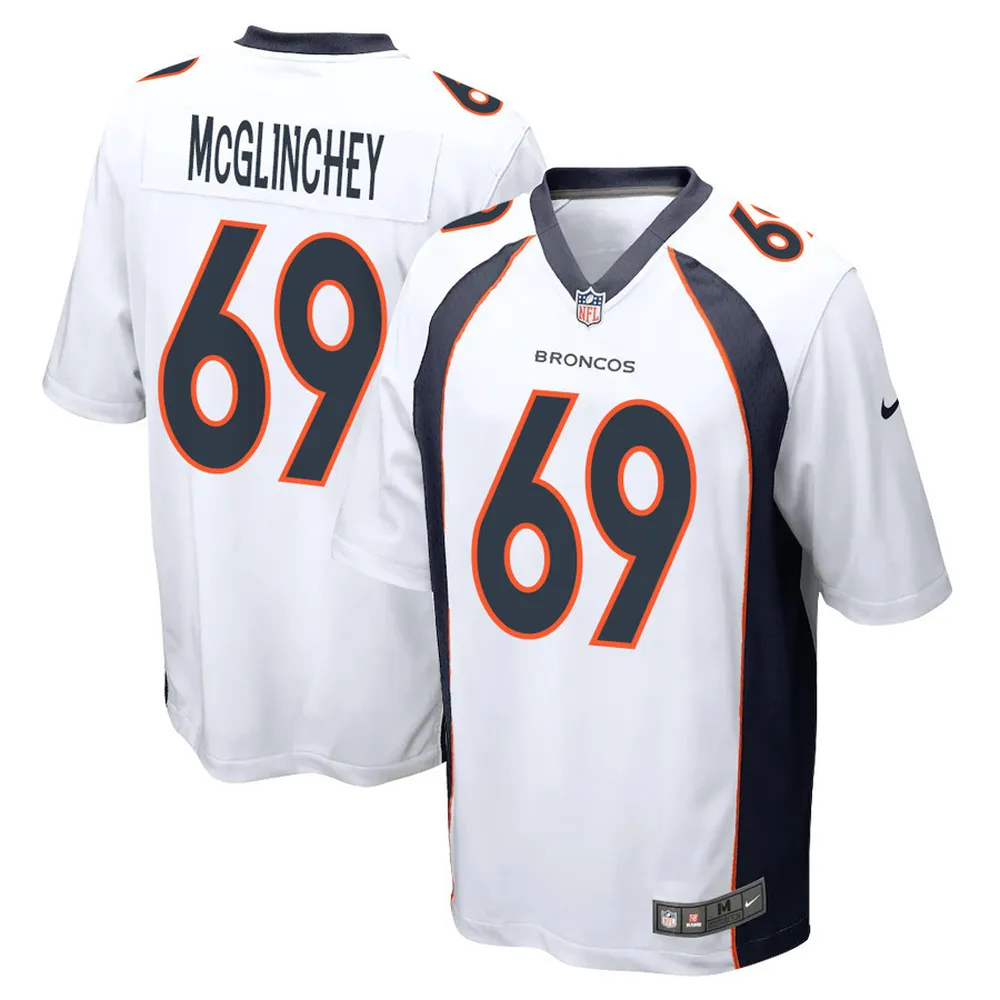 Mike McGlinchey 69 Denver Broncos Women Game Jersey – Orange