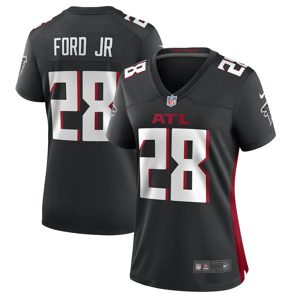 Mike Ford Atlanta Falcons Game Player Jersey – Black