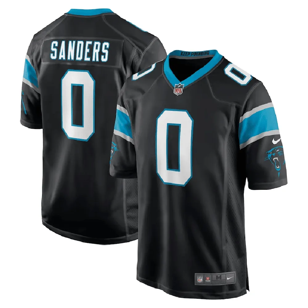 Miles Sanders Carolina Panthers Nike Game Player Jersey – Black