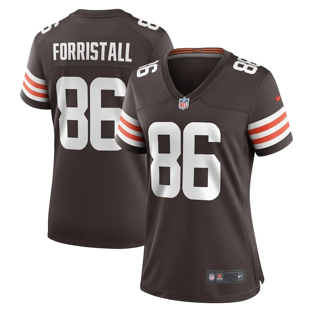 Miller Forristall Cleveland Browns Women’s Game Player Jersey – Brown