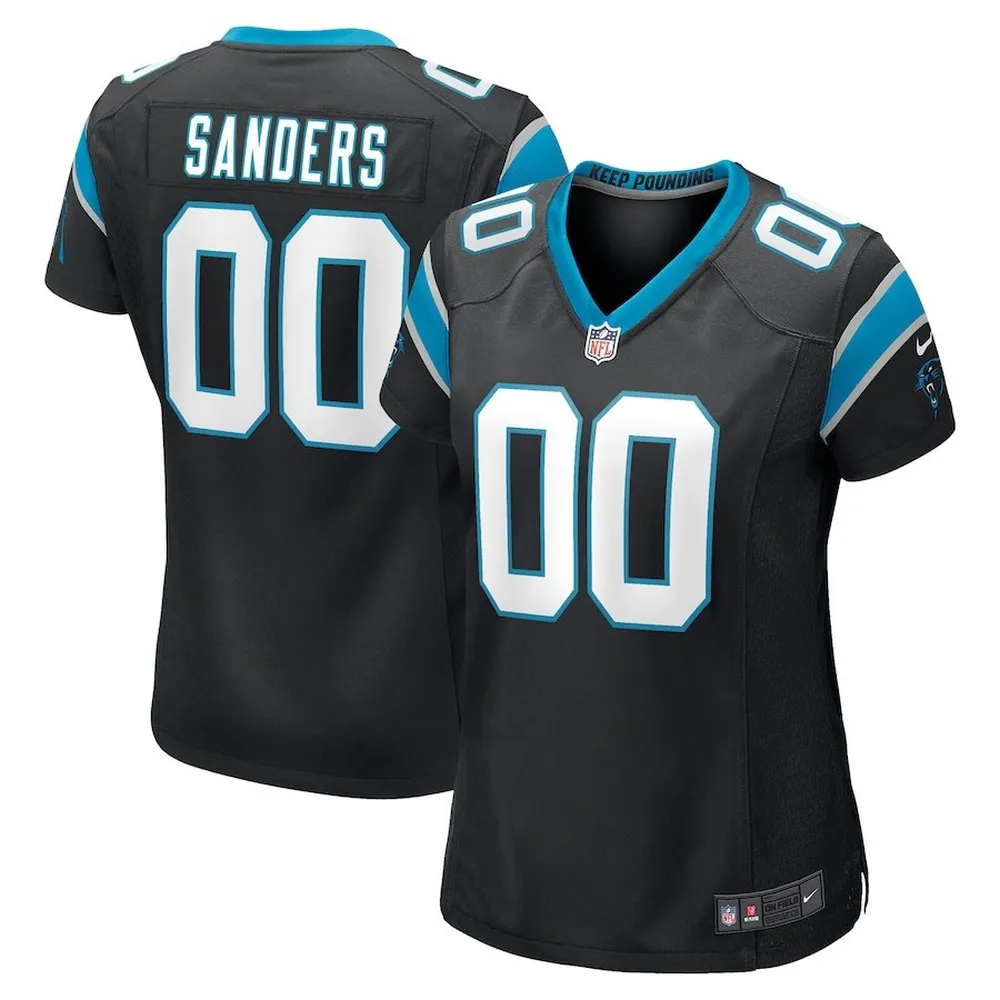 Miles Sanders 00 Carolina Panthers Women’s All Player Jersey – Black