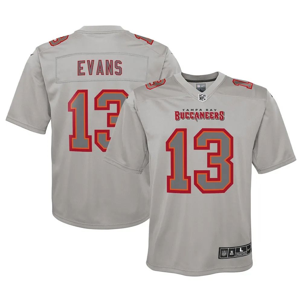 Mike Evans Tampa Bay Buccaneers Youth Atmosphere Game Jersey – Gray