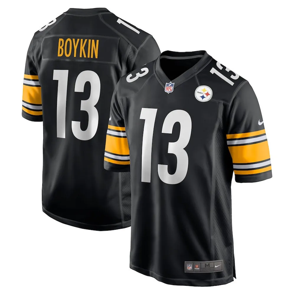 Miles Boykin Pittsburgh Steelers Game Player Jersey – Black