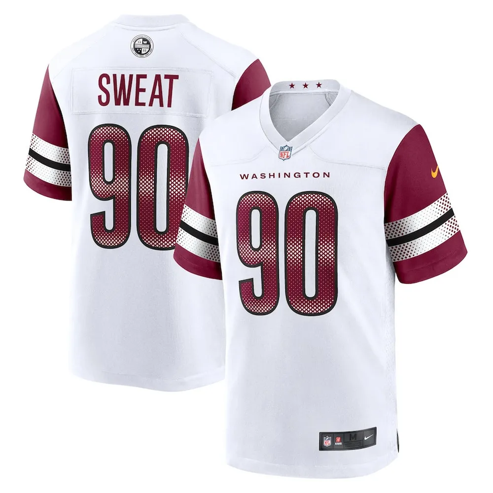 Montez Sweat Washington Commanders Game Jersey – White