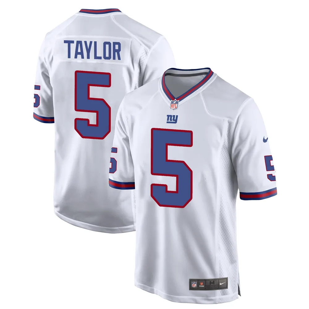 New York Giants Tyrod Taylor 5 Game Jersey – Royal Jersey