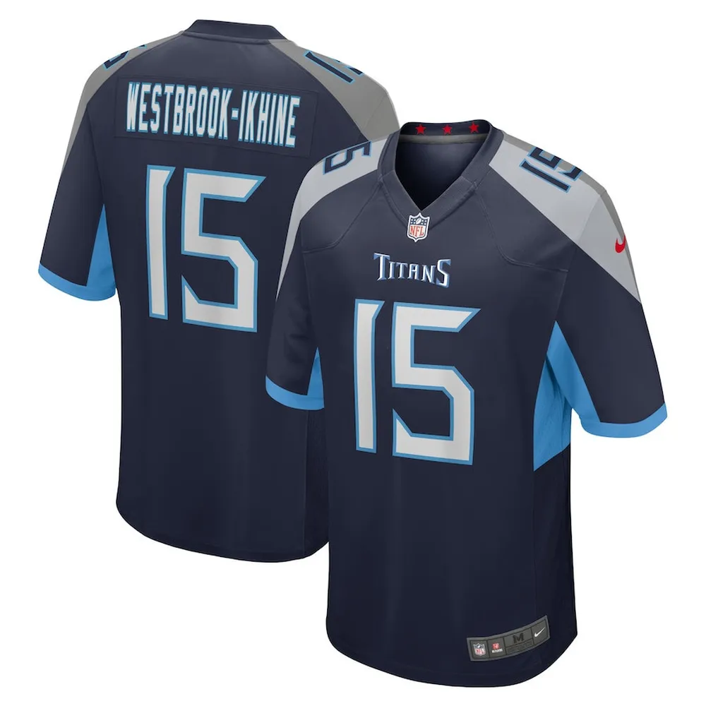 Nick Westbrook-Ikhine Tennessee Titans Game Player Jersey – Navy