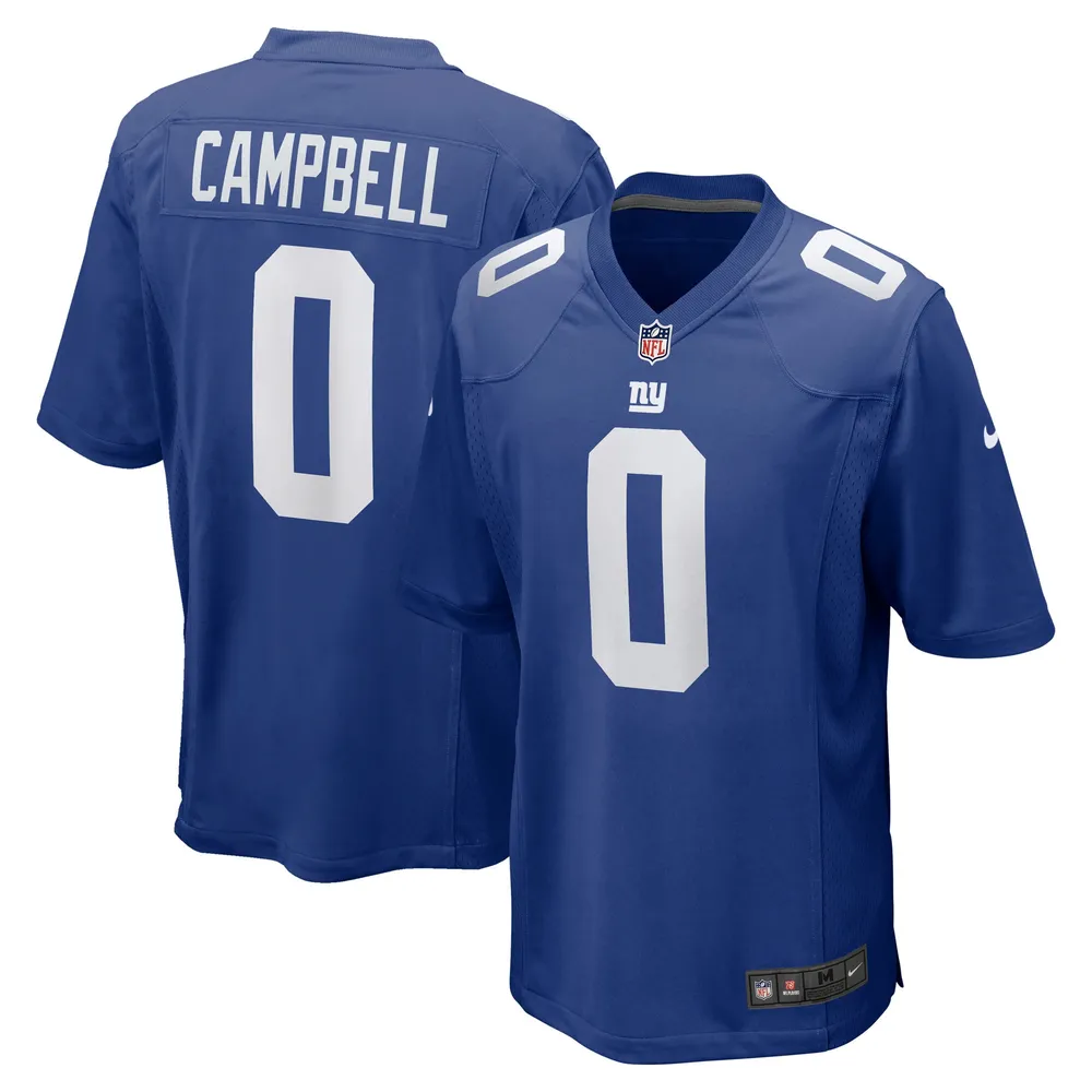 Parris Campbell 0 New York Giants Men Game Jersey – Royal