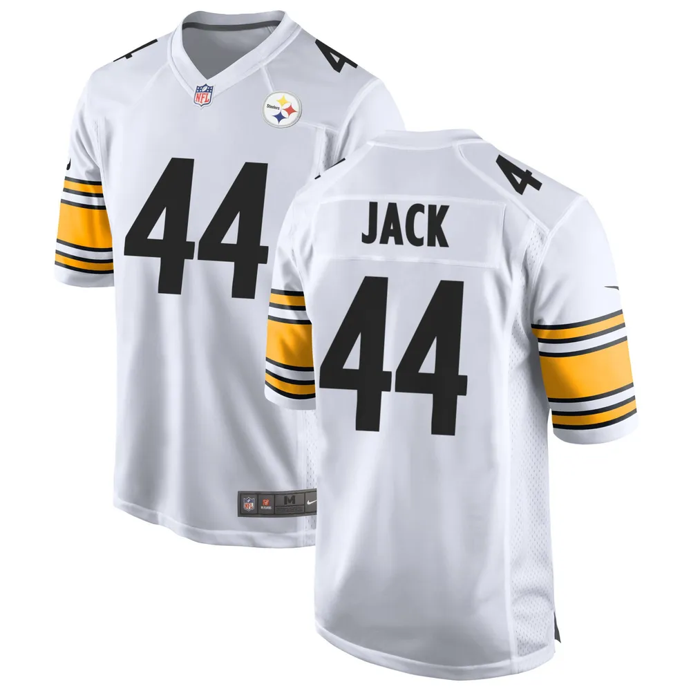 Pittsburgh Steelers Myles Jack 44 Game Jersey – White Jersey