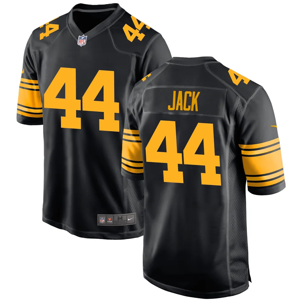 Pittsburgh Steelers Myles Jack 44 Alternate Game Jersey – Black Jersey