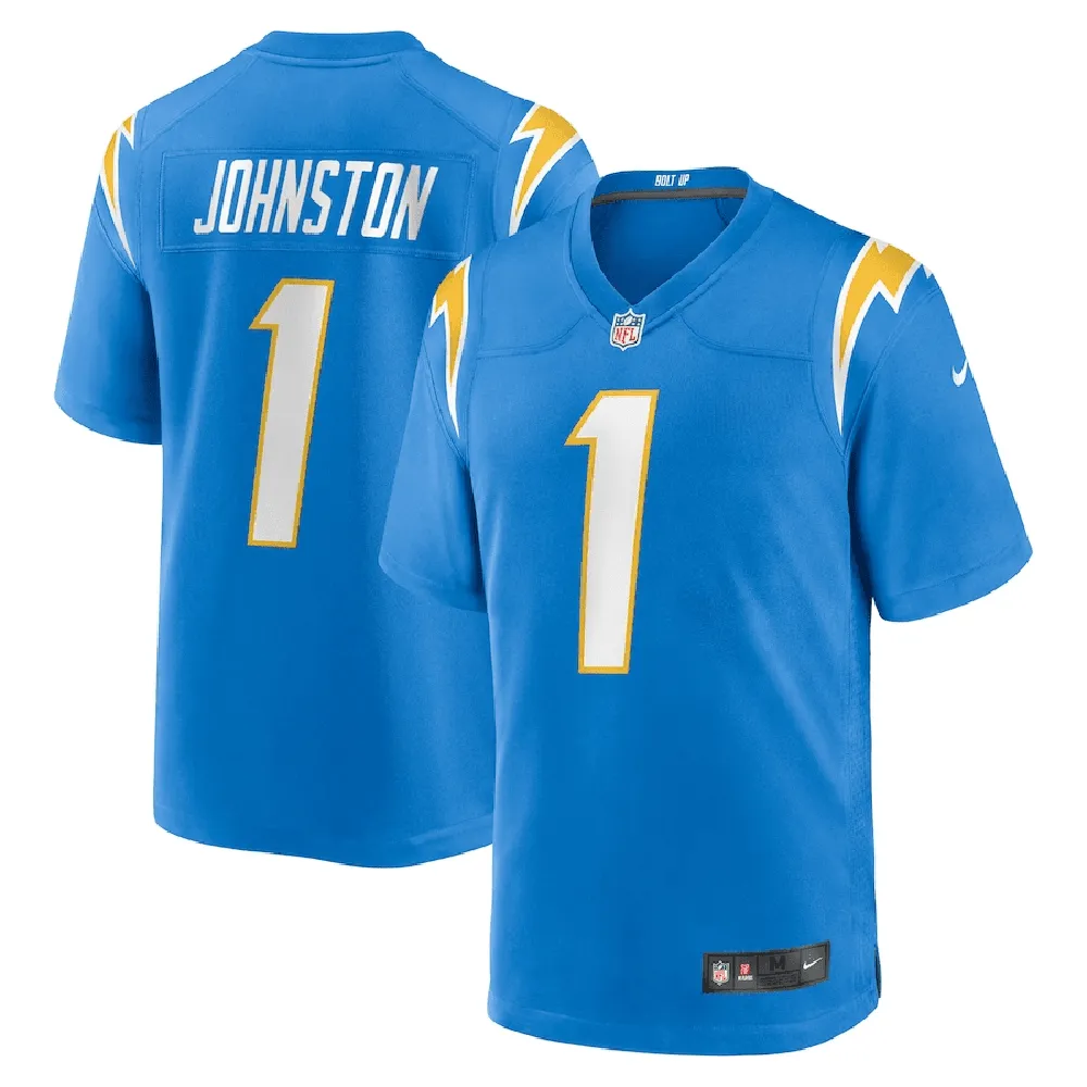 Quentin Johnston 1 Los Angeles Chargers Women Alternate Game Jersey – Navy