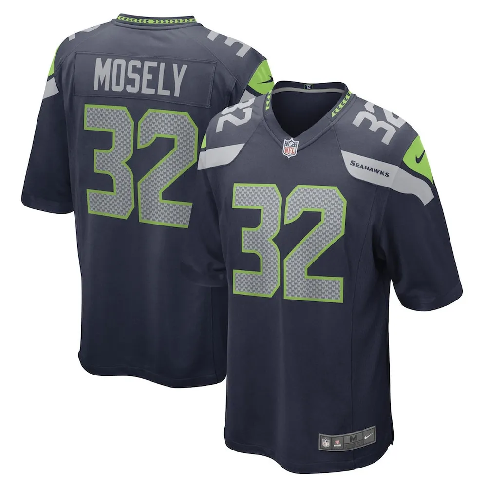 Quandre Mosely Seattle Seahawks Game Player Jersey – College Navy