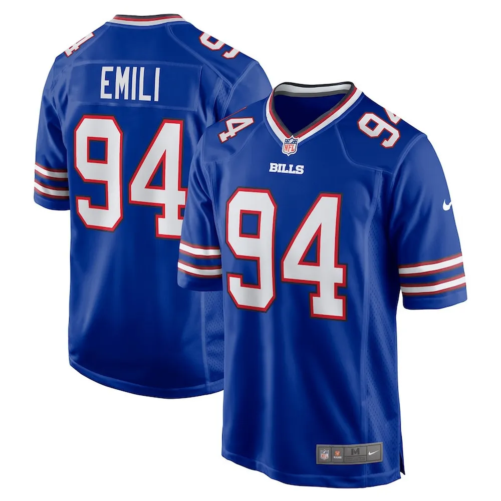 Prince Emili Buffalo Bills Player Game Jersey – Royal