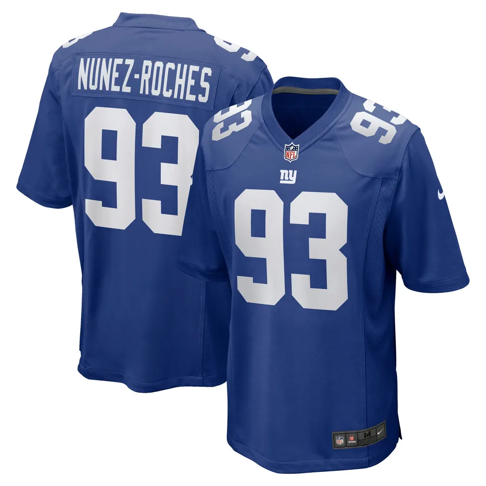 Rakeem Nunez-Roches 93 New York Giants Men Game Jersey – Royal