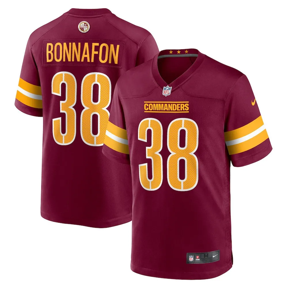 Reggie Bonnafon Washington Commanders Game Jersey – Burgundy