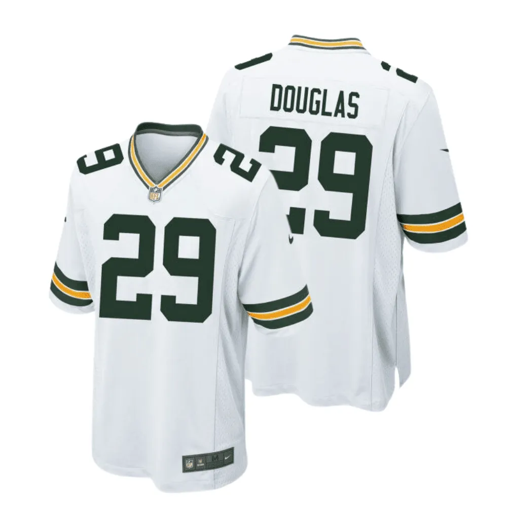 Rasul Douglas 29 Green Bay Packers Men Away Game Jersey – White