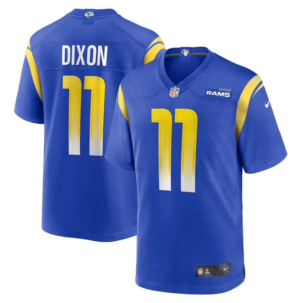 Riley Dixon Los Angeles Rams Women’s Game Player Jersey – Royal