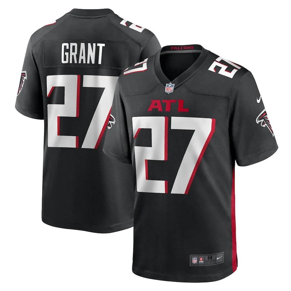 Richie Grant 27 Atlanta Falcons Men’s Game Jersey – Black