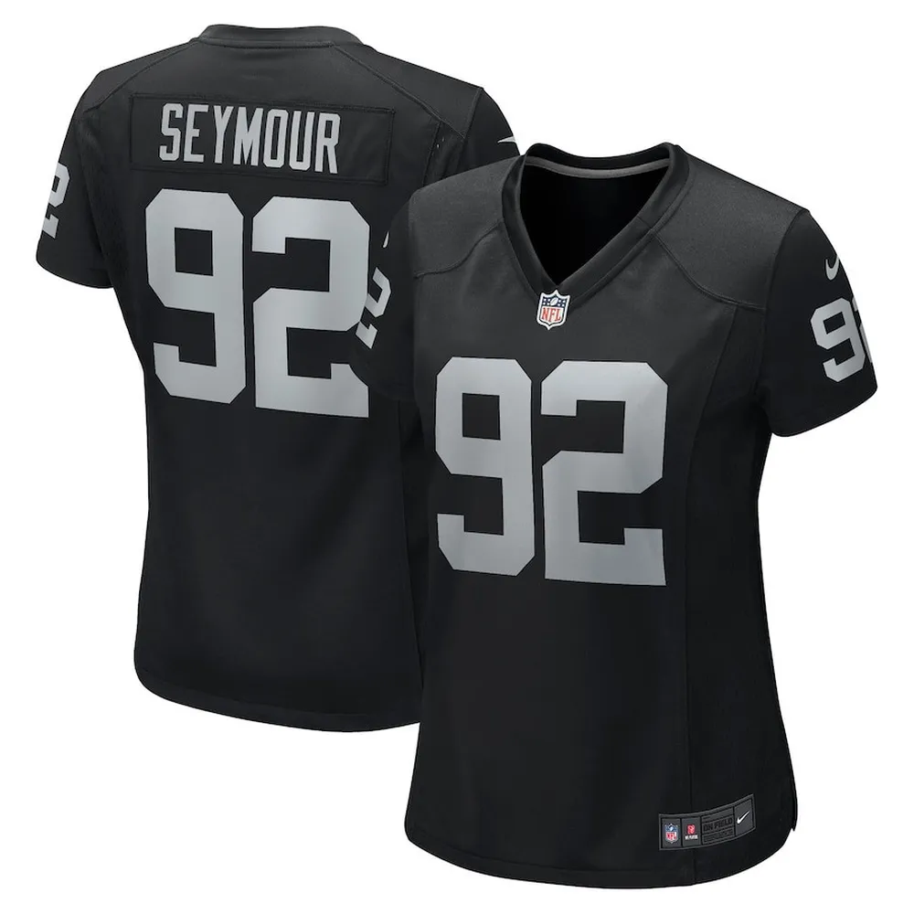 Richard Seymour Las Vegas Raiders Women’s Retired Player Game Jersey – Black