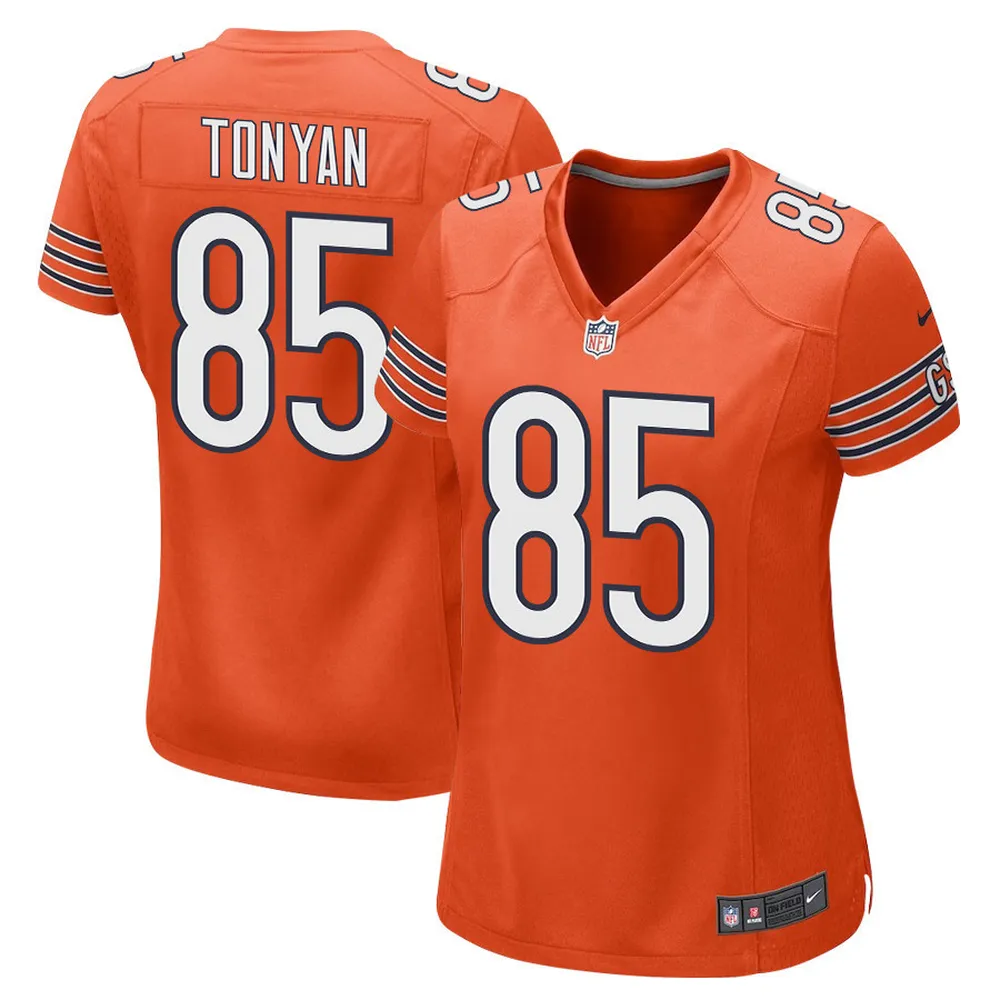 Robert Tonyan 85 Chicago Bears Women Alternate Game Jersey – Orange