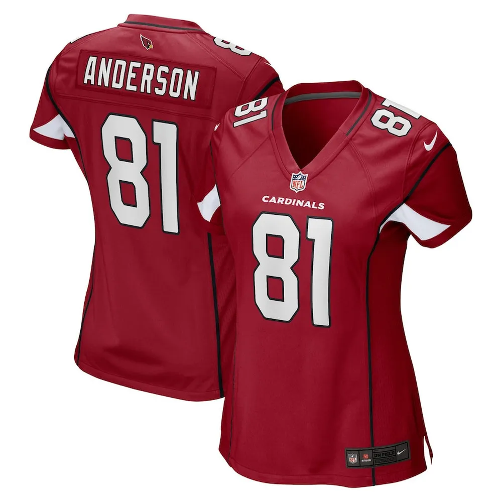 Robbie Anderson 81 Arizona Cardinals Women’s Game Player Jersey – Cardinal