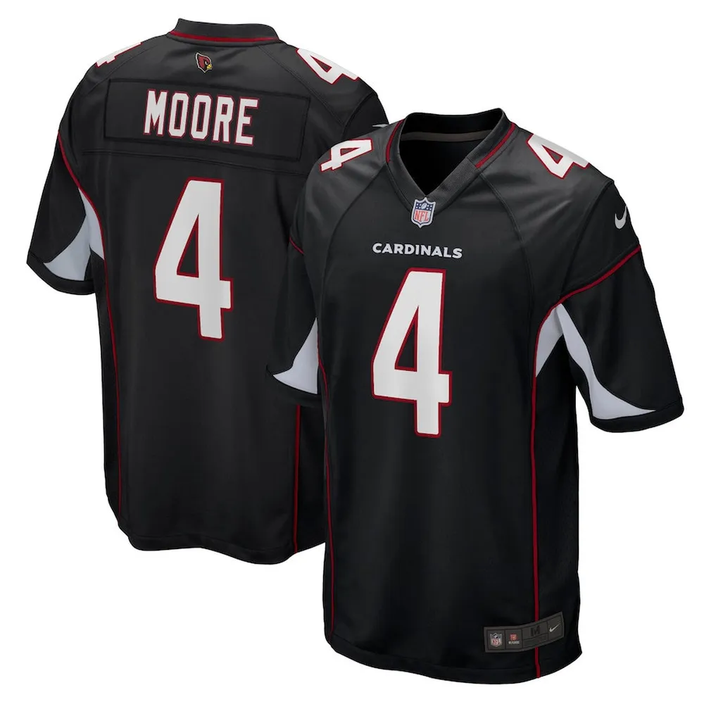 Rondale Moore 4 Arizona Cardinals Men Alternate Game Jersey – Black