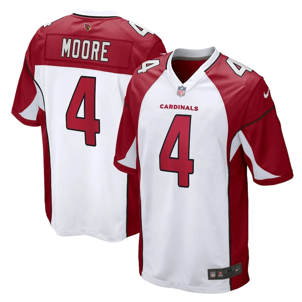 Rondale Moore 4 Arizona Cardinals Men Game Jersey – White