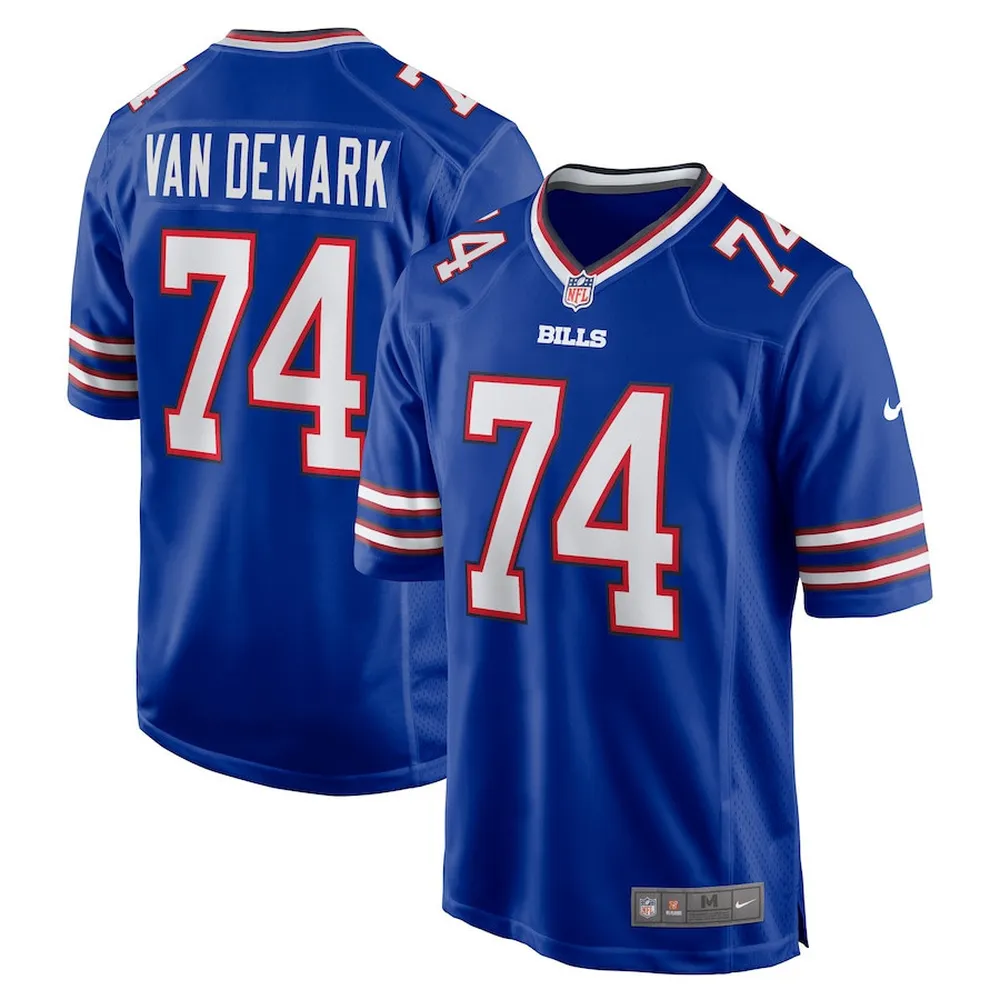 Ryan Van Demark Indianapolis Colts Game Player Jersey – Royal