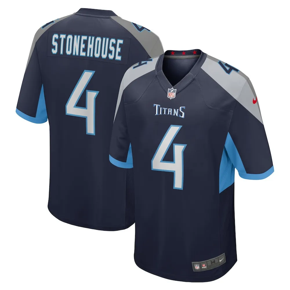 Ryan Stonehouse Tennessee Titans Women’s Game Player Jersey – Navy