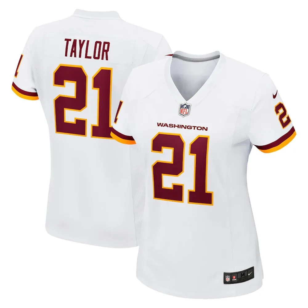 Sean Taylor Washington Football Team Women’s Retired Player Game Jersey – White