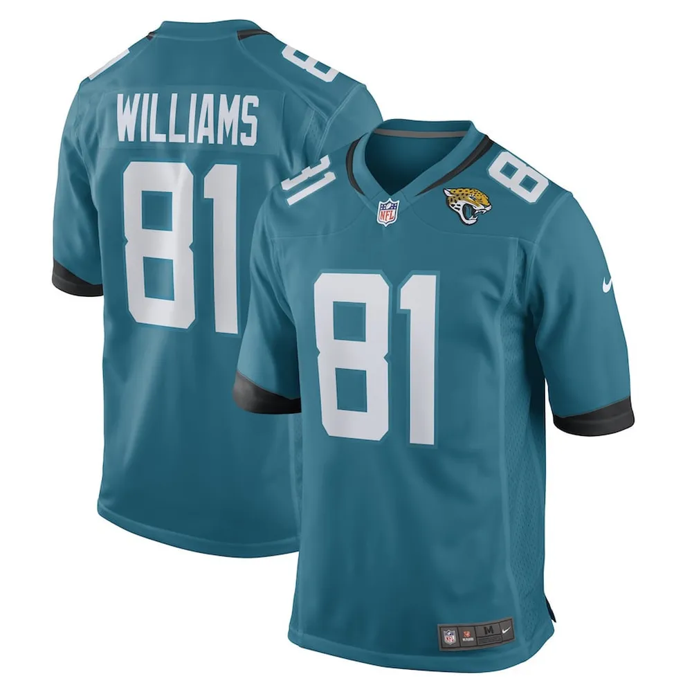 Seth Williams Jacksonville Jaguars Game Player Jersey – Teal