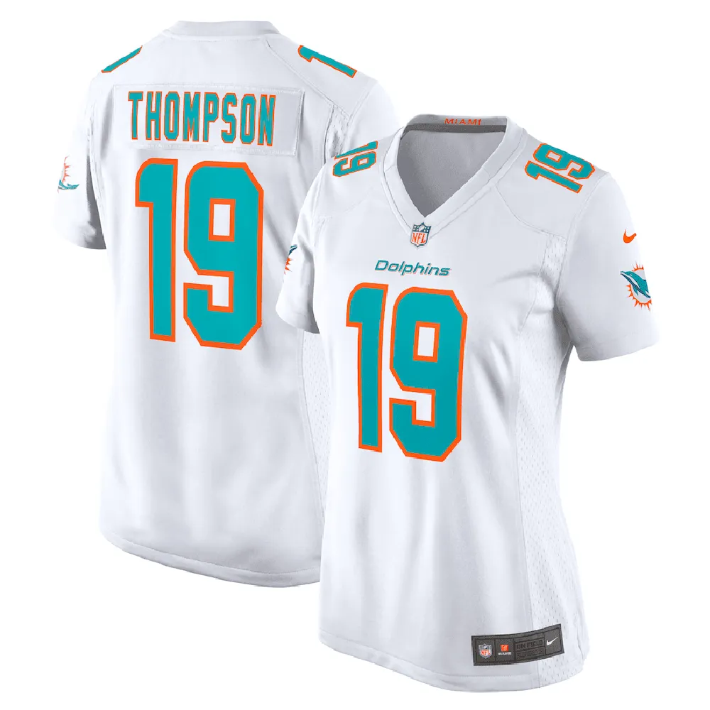 Skylar Thompson 19 Miami Dolphins Women’s Game Player Jersey – White