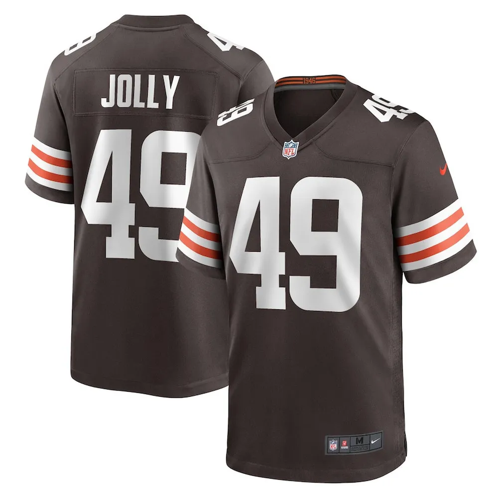 Shaun Jolly Cleveland Browns Game Player Jersey – Brown