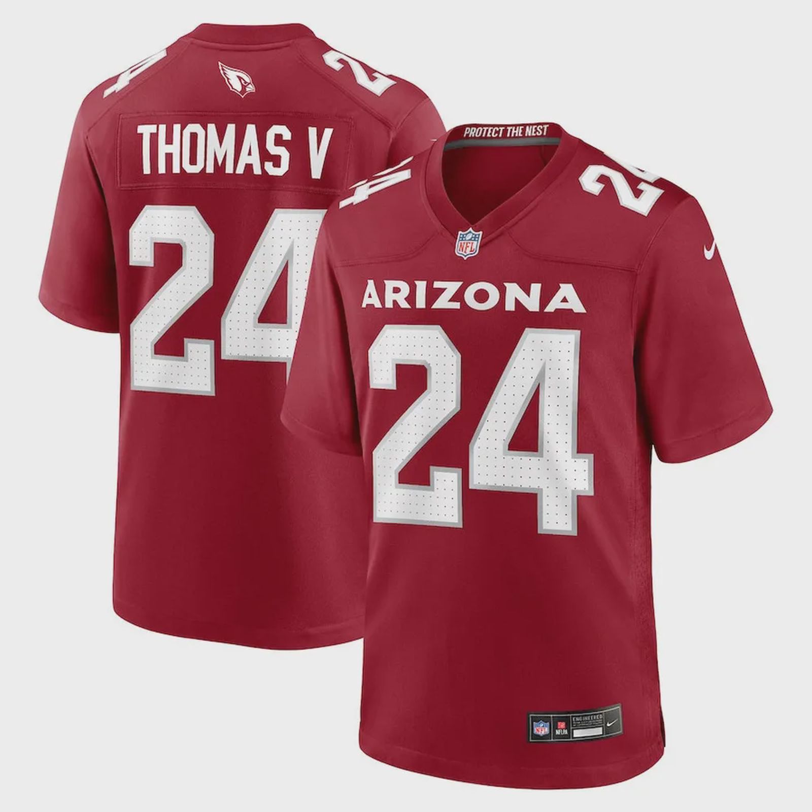 Starling Thomas V 24 Arizona Cardinals Men Team Game Jersey – Cardinal