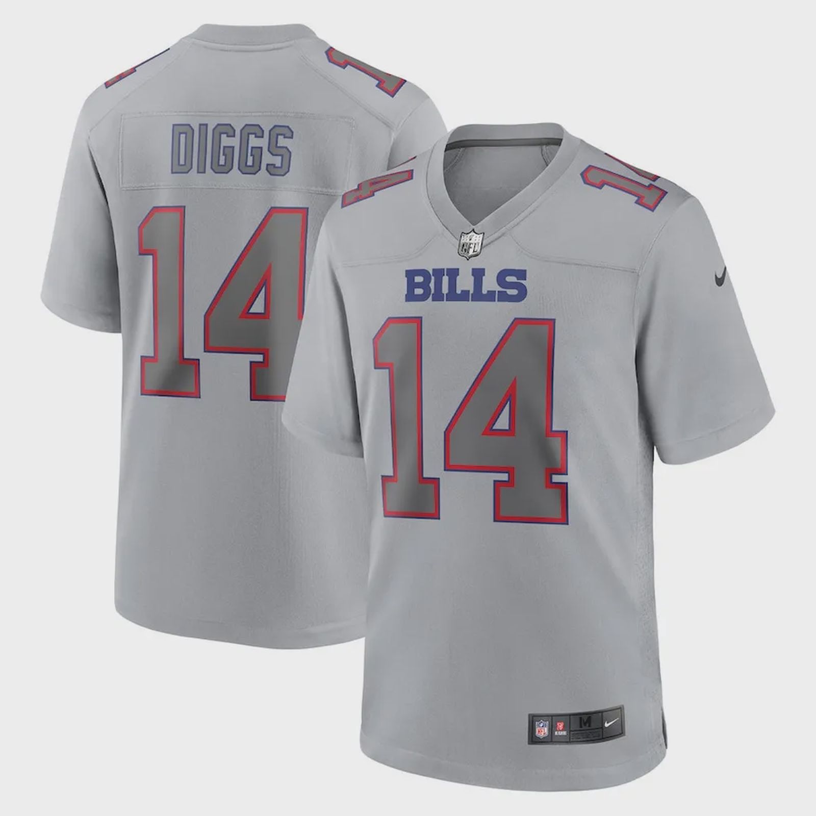 Stefon Diggs Buffalo Bills Atmosphere Fashion Game Jersey – Gray