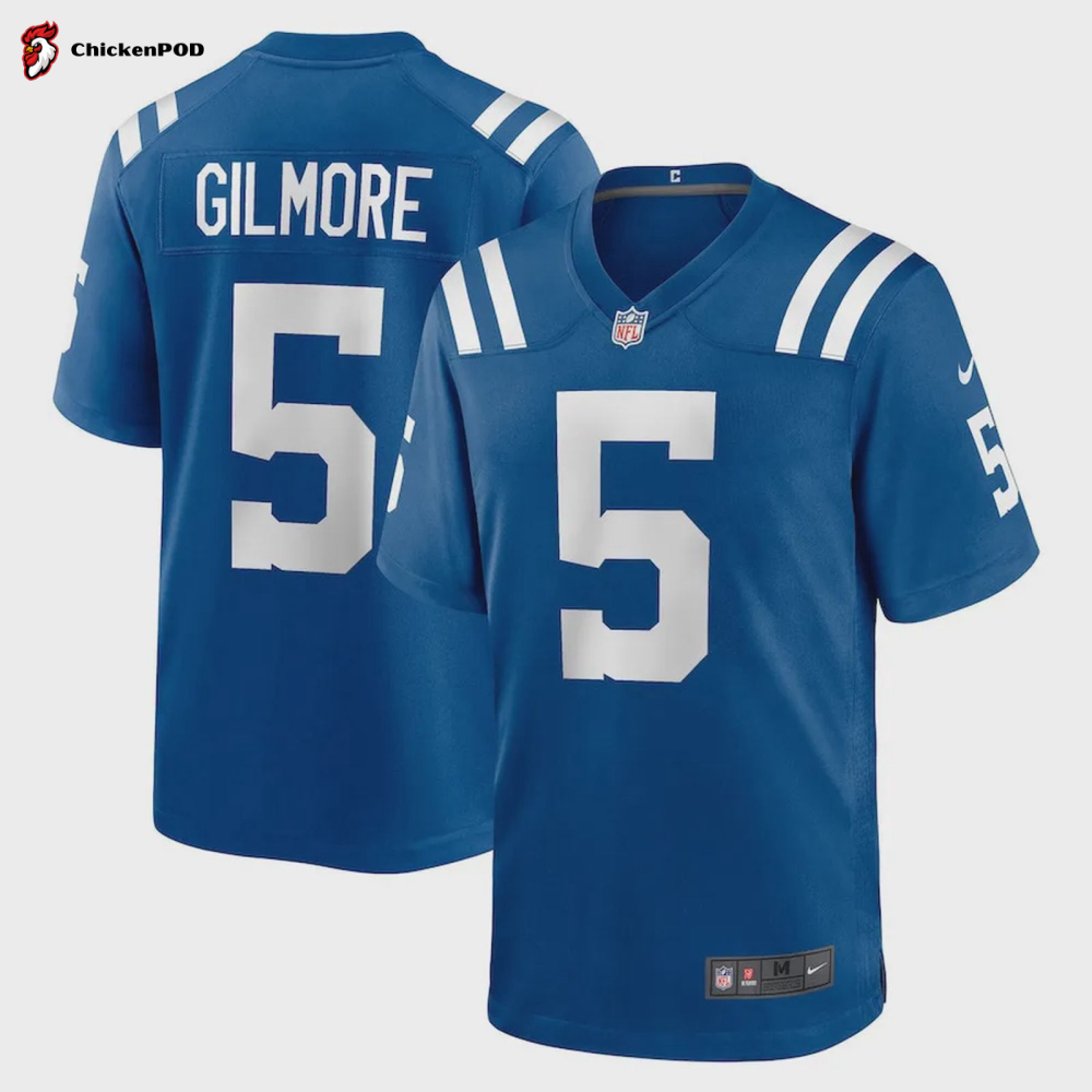 Stephon Gilmore Indianapolis Colts Player Game Jersey – Royal