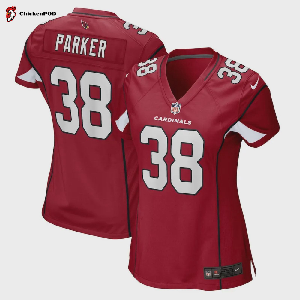 Steven Parker Arizona Cardinals Women’s Game Player Jersey – Cardinal